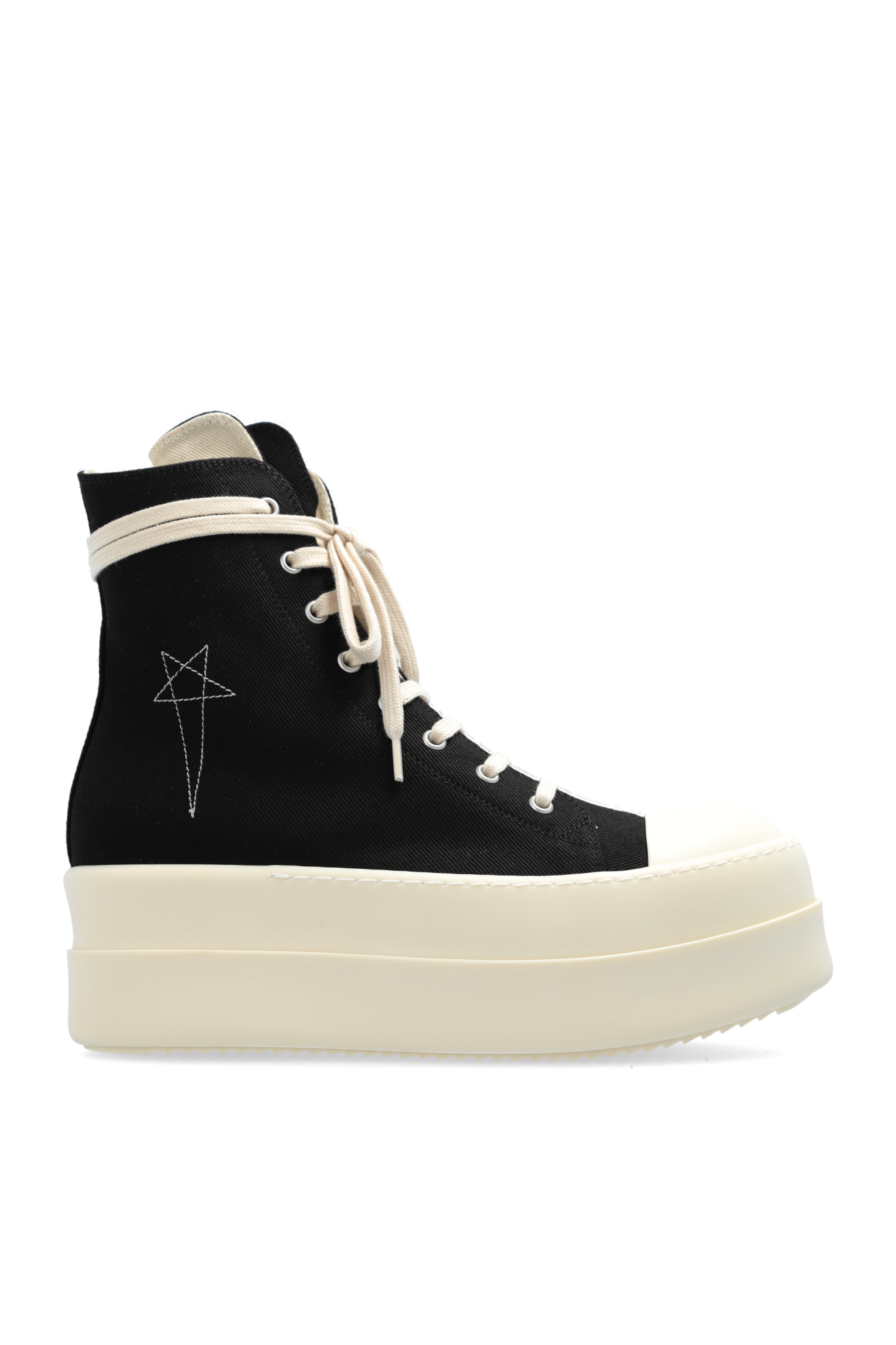 Black High top sneakers Rick Owens DRKSHDW Sneakers CARINII B7702 E50 000 000 000 SchaferandweinerShops Italy